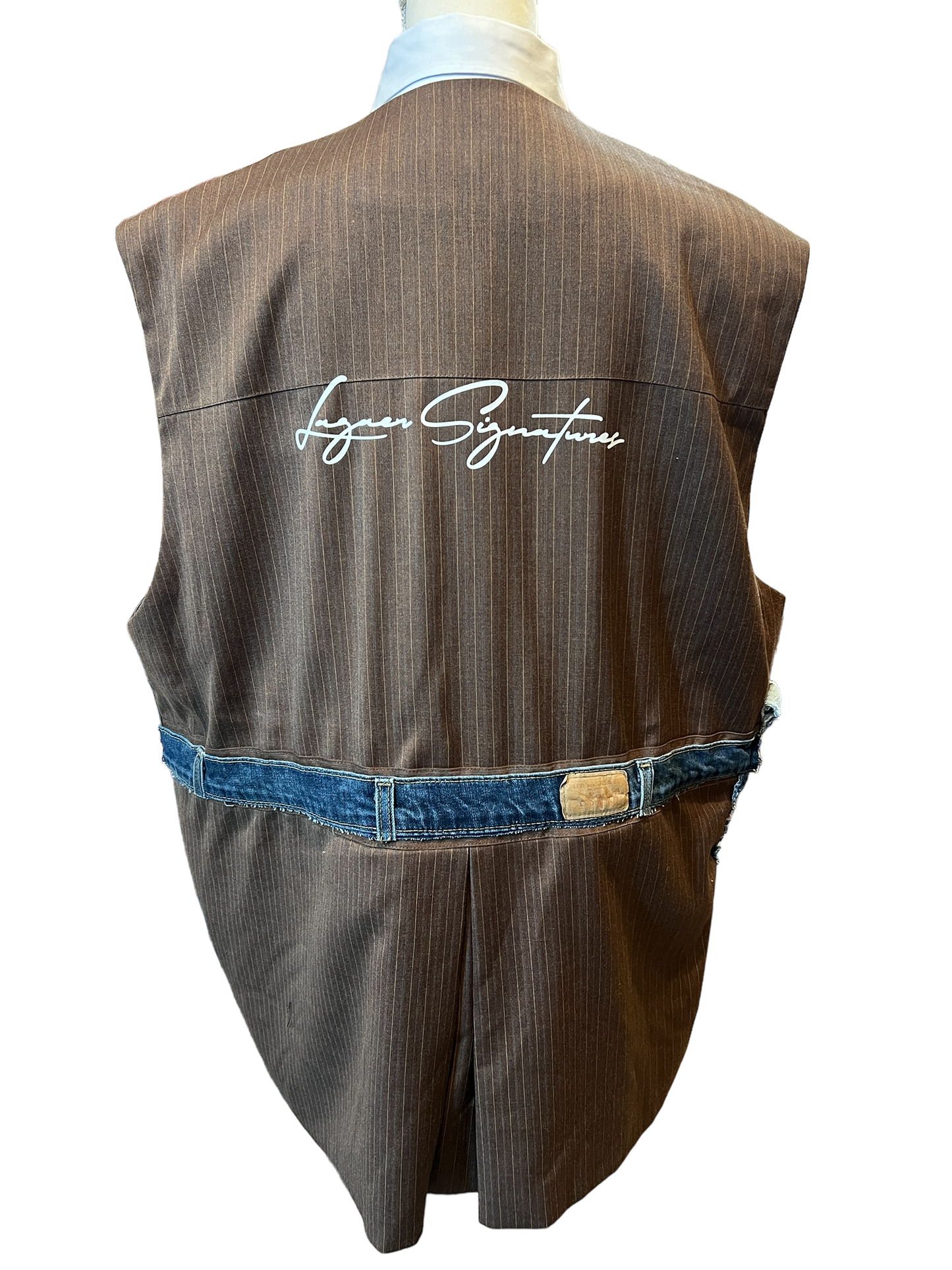 Denim Sleeveless Vest