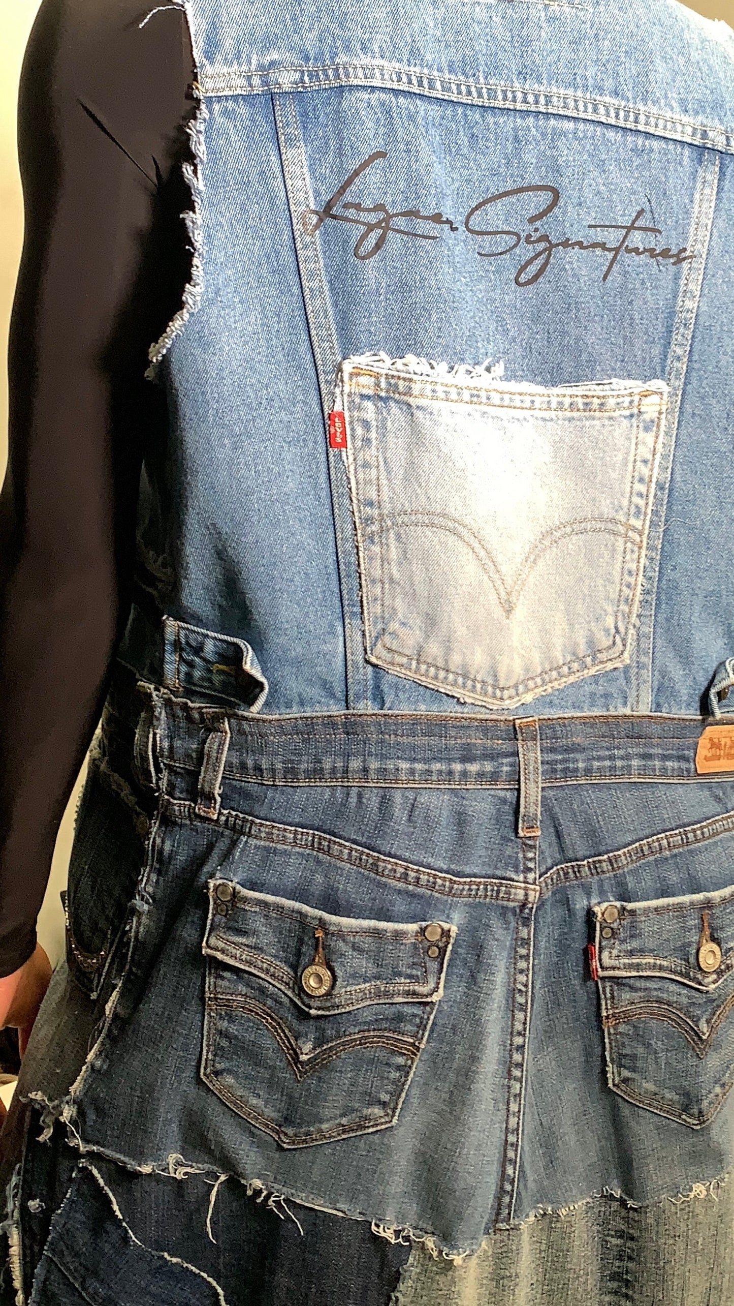 Denim Patchwork Duster