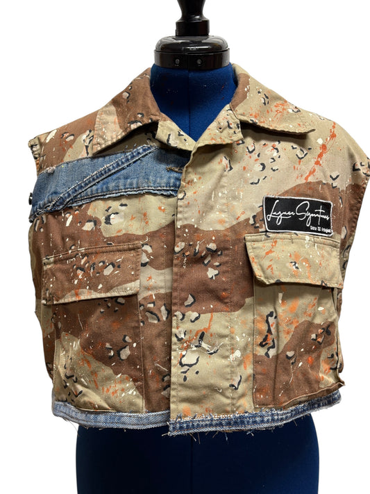Chocolate Camo Vest
