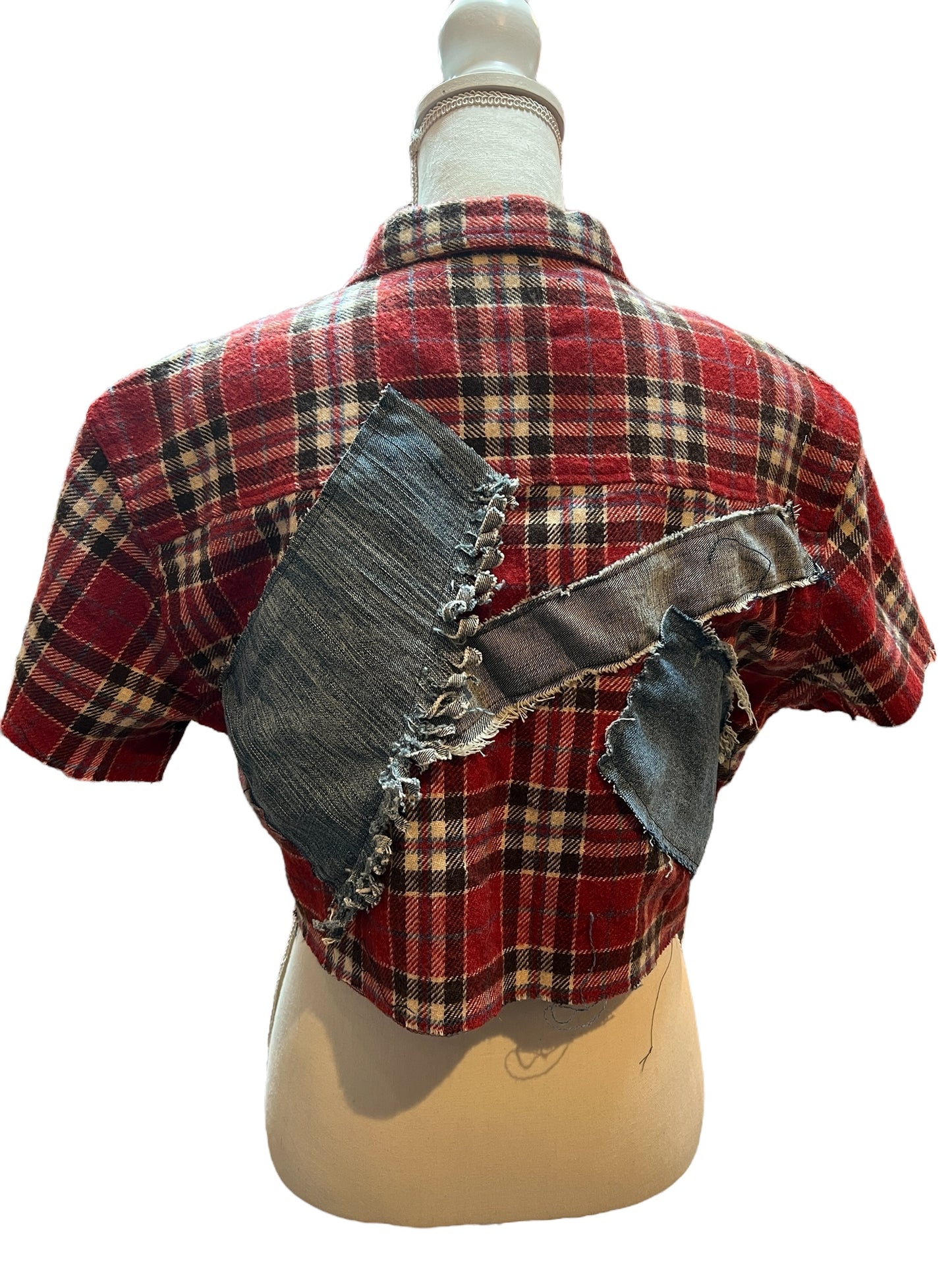Cropped flannel