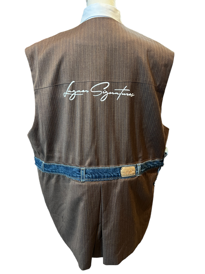 Denim Sleeveless Vest