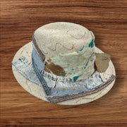 Denim Patchwork Hat