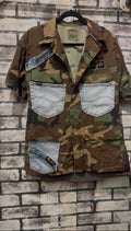 Patchwork Camo Jacket