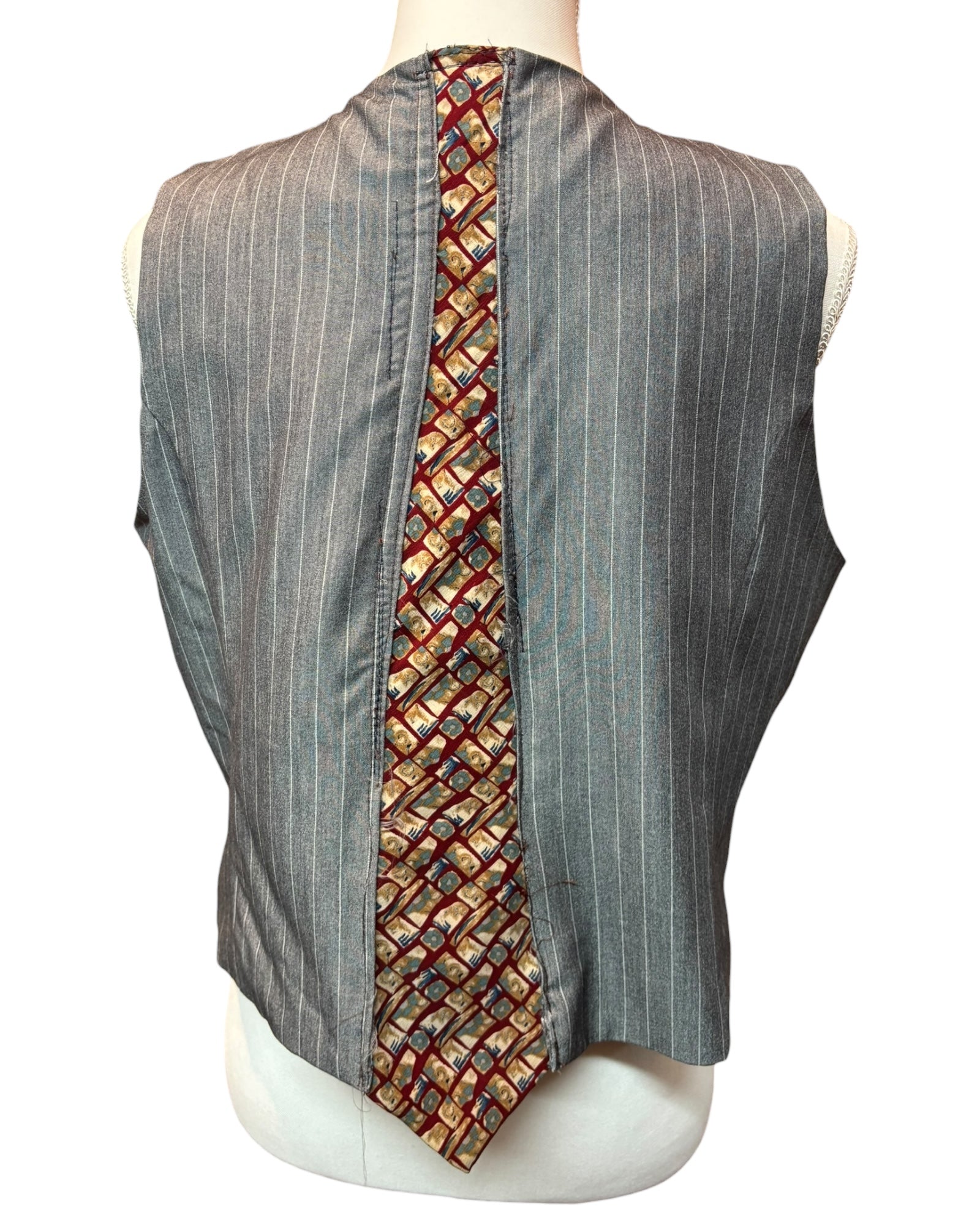 Plaid Vest