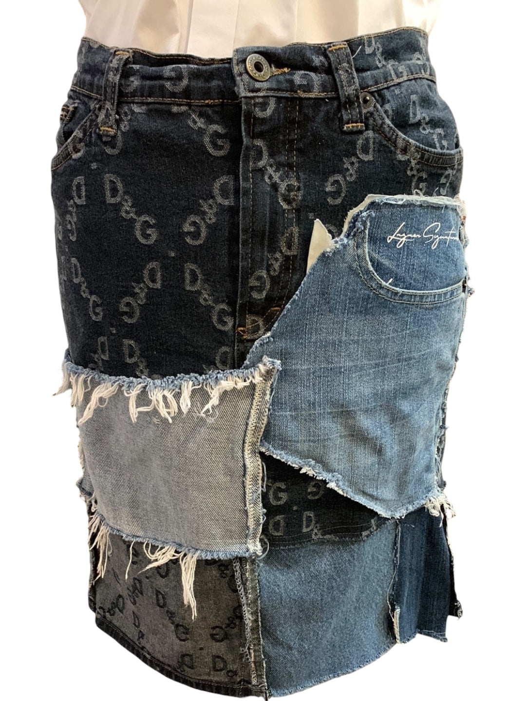 Authentic Dolce & Gabbana Denim Skirt