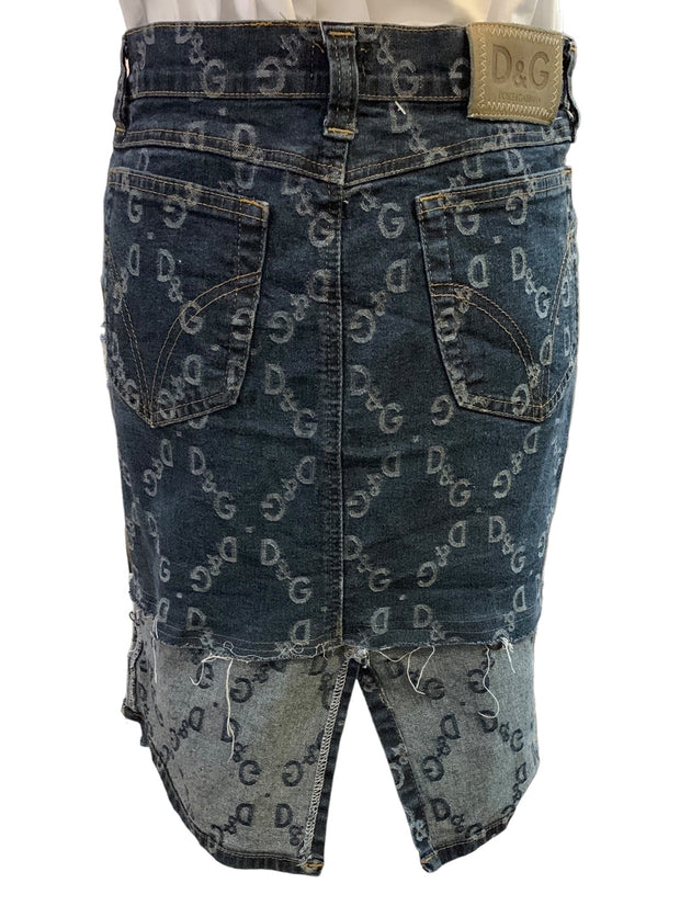 Authentic Dolce & Gabbana Denim Skirt