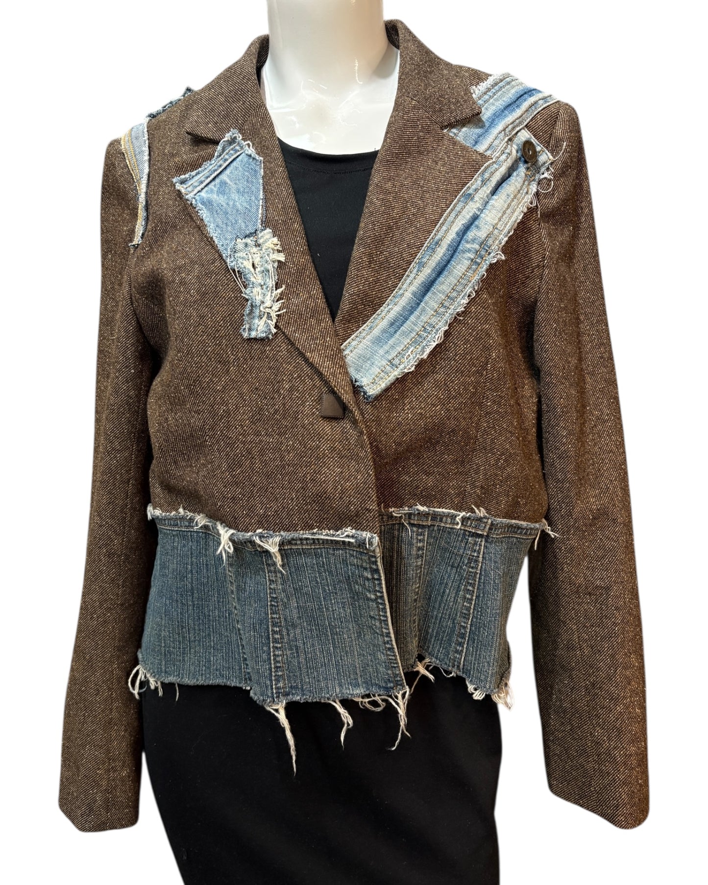 Patchwork Blazer