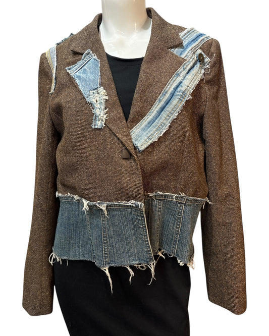 Patchwork Blazer