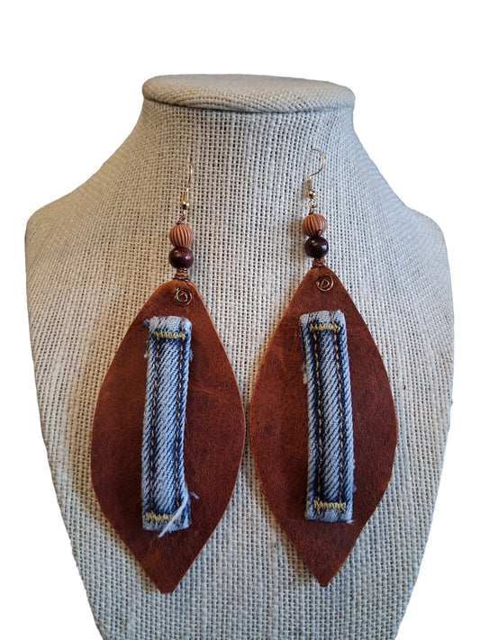Leather Earrings