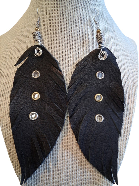 Leather Earrings