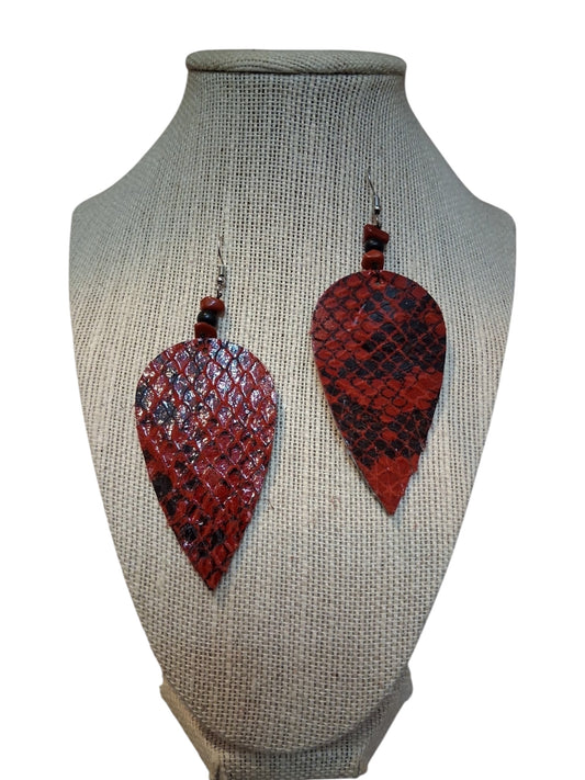 Leather Earrings