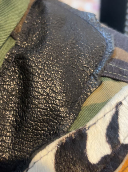 The Denim & Camo Duster