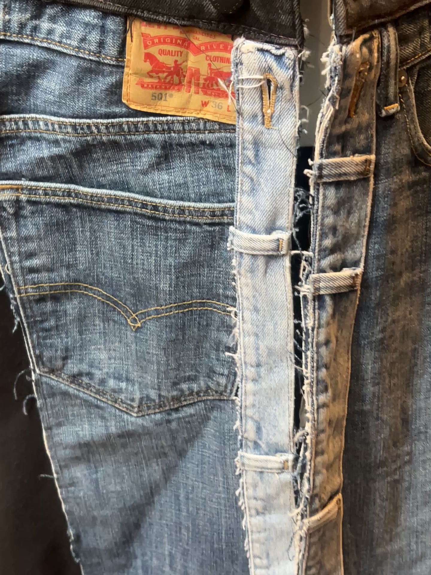 The Denim & Camo Duster