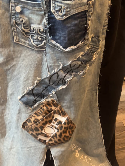 The Denim & Camo Duster