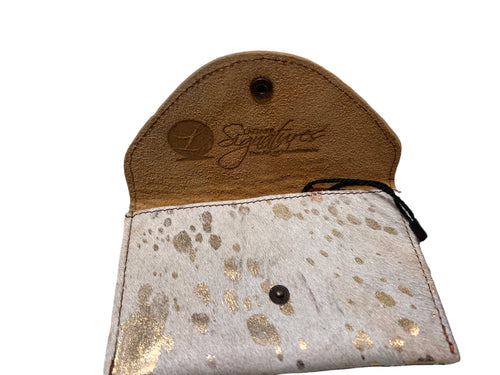 Cowhide Leather Coin Purse
